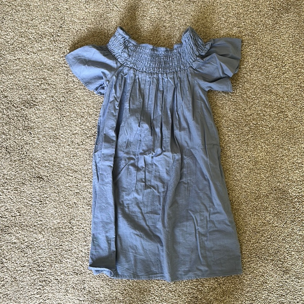 Short off shoulder dress